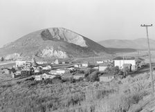 Fishing village on the ocean south of San Francisco, California, 1938. Creator: Dorothea Lange
