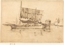 Fishing-Boat, 1880. Creator: James Abbott McNeill Whistler