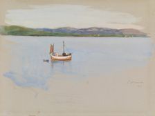 Fishing Boat, 1931. Creator: Eero Jarnefelt