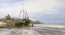 Fishing Boats, 1862. Creator: Eugene Isabey