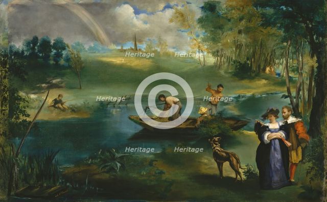 Fishing, ca. 1862-63. Creator: Edouard Manet.