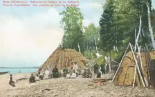 Fishing camp on Lake Baikal, 1904-1917. Creator: Unknown