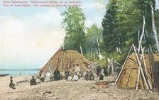 Fishing camp on Lake Baikal, 1904-1917. Creator: Unknown