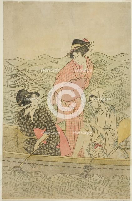 Fishing Excursion, Japan, c. 1799. Creator: Kitagawa Utamaro.