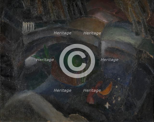 Fishing for Stars, 1920. Creator: Frits van den Berghe.