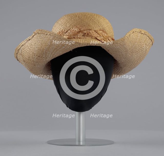 Fishing hat from the Powell family vacation cottage, mid 20th Century. Creator: Unknown.