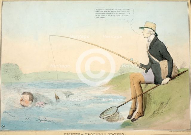 Fishing in Troubled Water, 1832. 