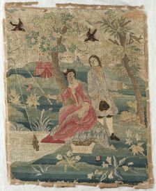 "Fishing Lady", 1700s. Creator: Unknown