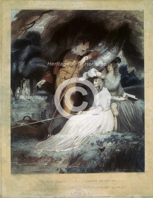 'Fishing Party', 18th or early 19th century. Artist: Charles Knight