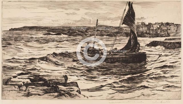 Fishing Port, c1870-1900. Creator: Colin Hunter.