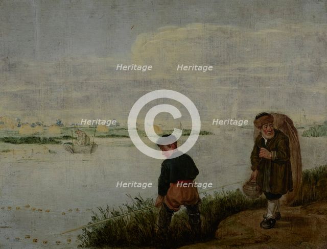 Fishing Scene, 1625-1635. Creator: Arent Arentsz.