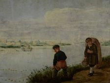 Fishing Scene, 1625-1635. Creator: Arent Arentsz