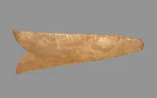 Fishtail Knife, 4000-3000 BC. Creator: Unknown