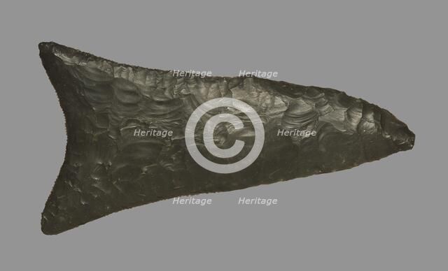 Fishtail Knife, 4500-4000 BC. Creator: Unknown.