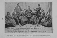 Fisk jubilee singers : Who for seven years gave concerts in this country and in Europe..., 1902. Creator: Unknown
