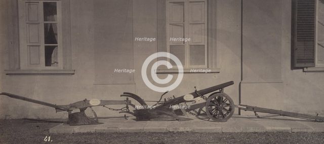 Fissore’s Plow from Tortona, Plow from Parma, 1861. Creator: Pietro Semplicini.