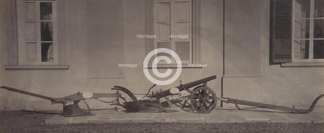 Fissore’s Plow from Tortona, Plow from Parma, 1861. Creator: Pietro Semplicini.