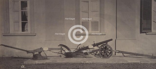 Fissore’s Plow from Tortona, Plow from Parma, 1861. Creator: Pietro Semplicini.