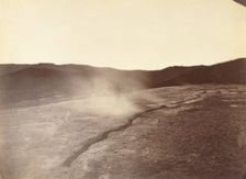 Fissure Vent at Steamboat Springs, Nevada, 1867. Creator: Tim O'Sullivan
