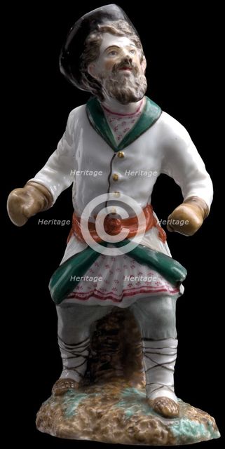 Fist Fighter, Mid of the 19th cen.. Artist: Anonymous  