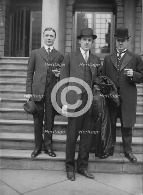 F.J. Hayes, E.L. Doyle, Jas. Lord, between c1910 and c1915. Creator: Bain News Service.