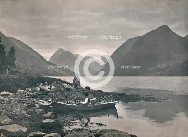 'Fjaerlandsfjord', 1914. Creator: Unknown.