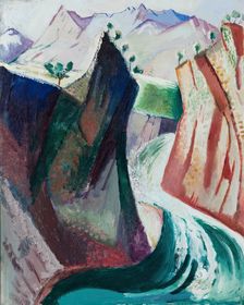Fjallforsen, 1913. Creator: Leander Engstrom