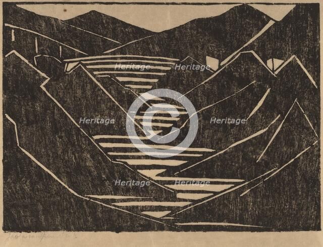 Fjord, 1916. Creator: Jacoba van Heemskerck van Beest.