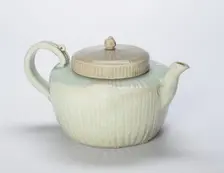 Fluted Teapot, Korea, Goryeo dynasty (918-1392), 13th century. Creator: Unknown