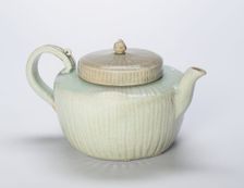 Fluted Teapot, Korea, Goryeo dynasty (918-1392), 13th century. Creator: Unknown