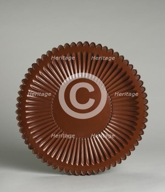 Fluted Tray, 14th Century. Creator: Unknown.