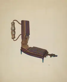 Fluting Iron, c. 1940. Creator: Joseph L. Boyd
