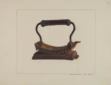 Fluting Iron, c. 1938. Creator: Regina Henderer