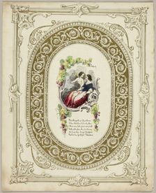 Fly to the Youth (valentine), c. 1850. Creator: Unknown