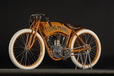 Flying Merkel 1911. Artist: Simon Clay