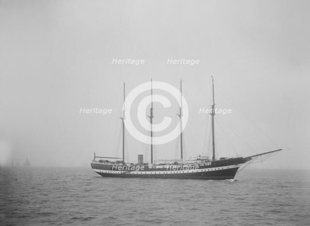 'Flying Cloud' at the Coronation Review, 1937. Creator: Kirk & Sons of Cowes.