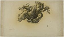 Flying Figure, 1837/75. Creator: Alfred George Stevens