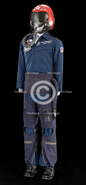 Flying suit, USAF Thunderbirds, 2006-2007. Creator: Gibson & Barnes.