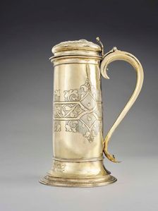 Flagon, c1650s. Creator: William Mouse