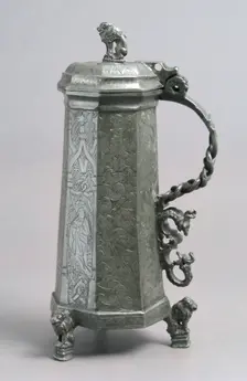 Flagon, German, late 15th century. Creator: Unknown
