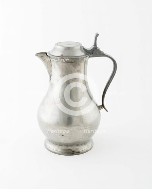 Flagon, Lille, Mid 19th century. Creator: Caron à Lille.