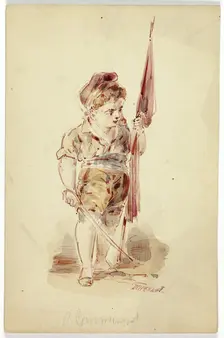 Flagbearer, n.d. Creator: Dupenvant