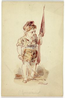 Flagbearer, n.d. Creator: Dupenvant
