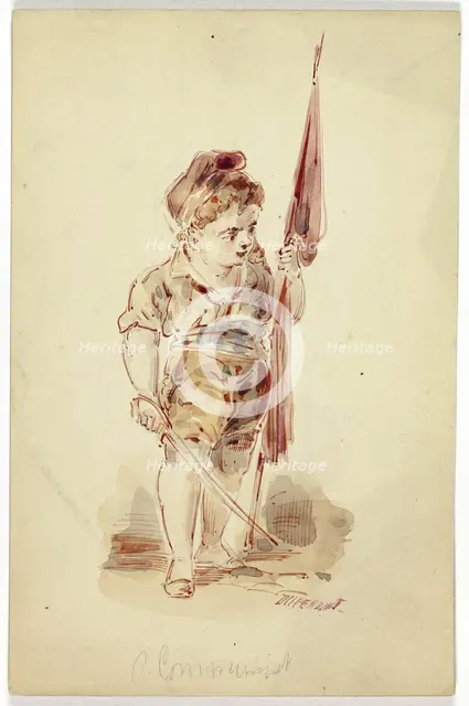 Flagbearer, n.d. Creator: Dupenvant.