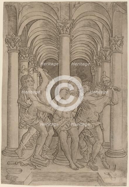 Flagellation, 1509. Creator: Giovanni Antonio da Brescia.