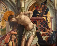 Flagellation of Christ (fragment), before 1497/1498. Creator: Michael Pacher