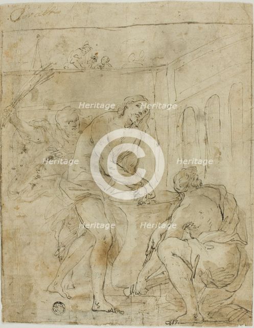 Flagellation of Christ, n.d. Creator: Lorenzo Garbieri.