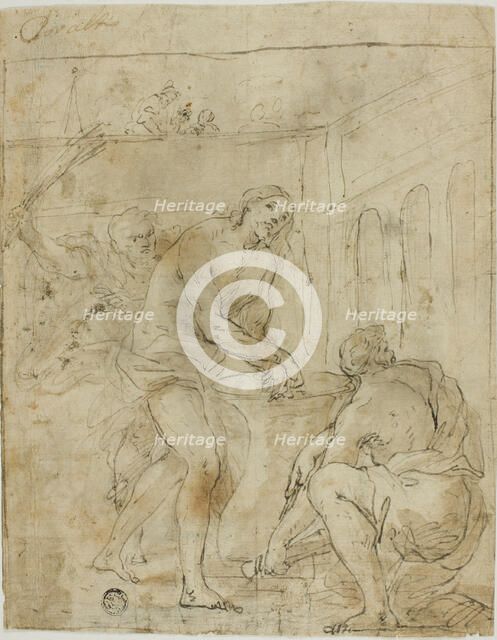 Flagellation of Christ, n.d. Creator: Lorenzo Garbieri.