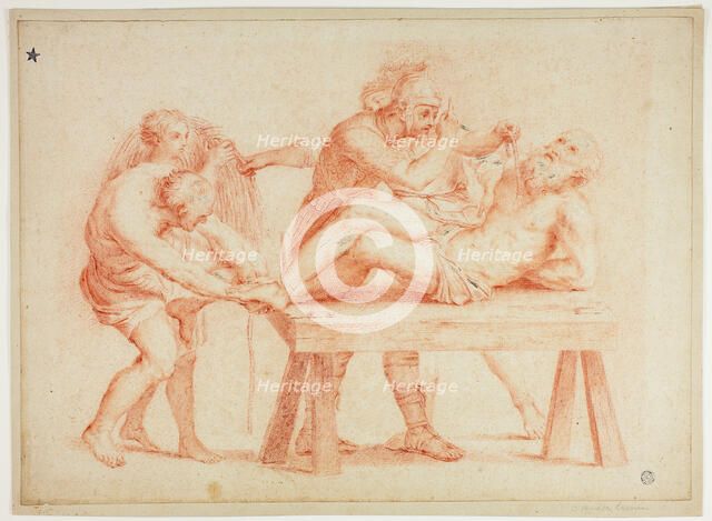 Flagellation of Saint Andrew, after 1609. Creator: Unknown.