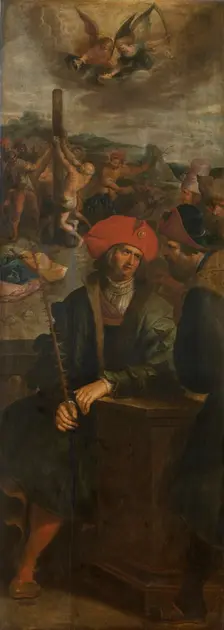 Flagellation of the Four Crowned Martyrs, 1624. Creator: Frans Francken II